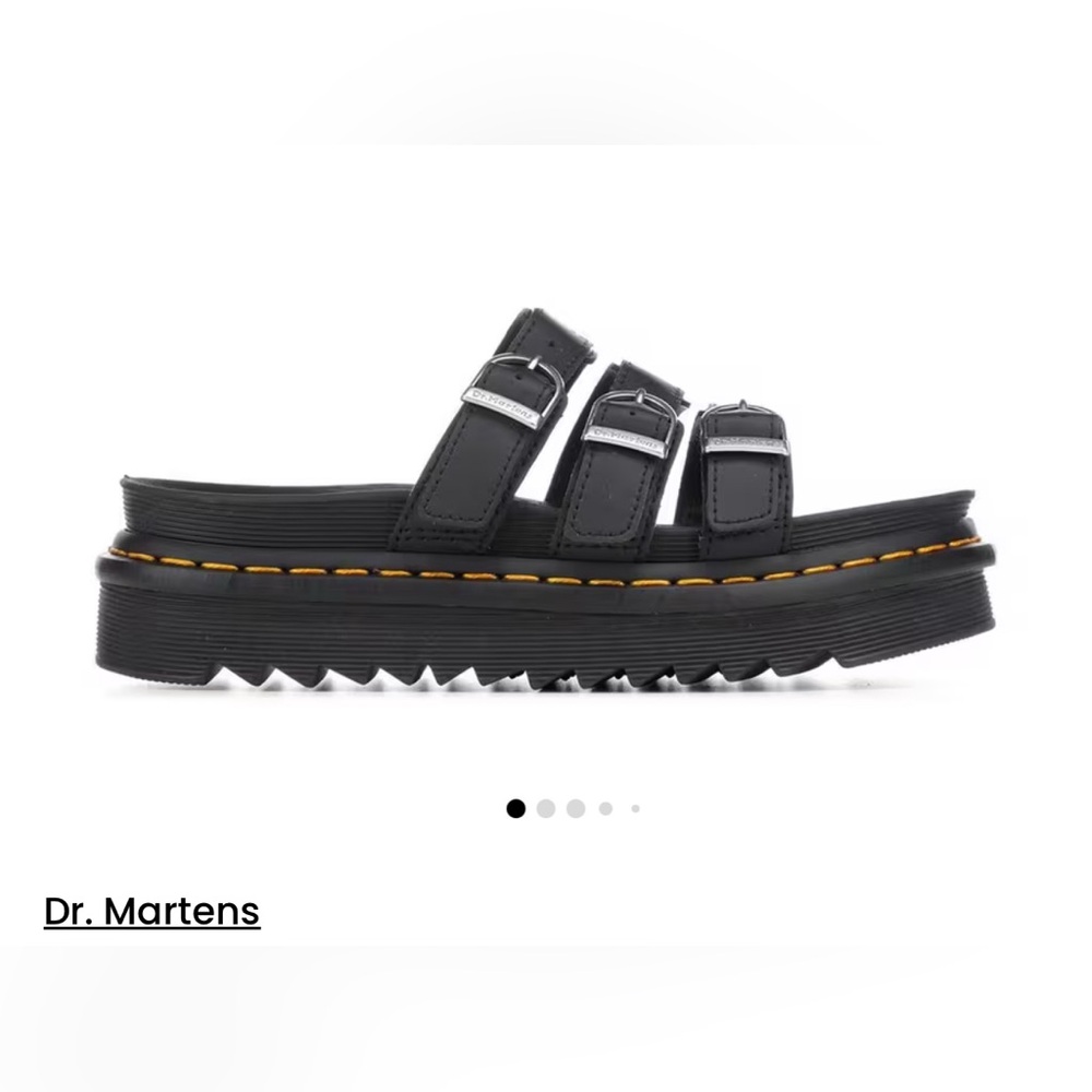 Dr. Martens Black Sandals